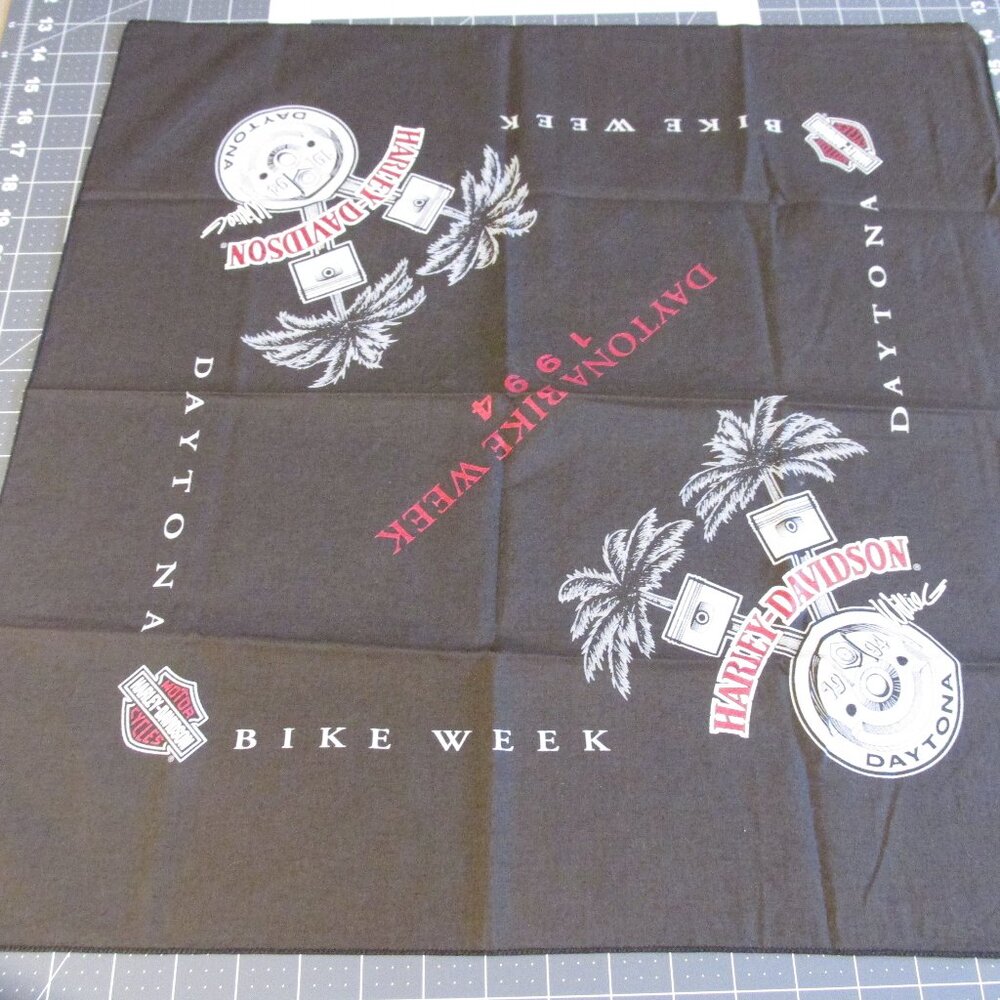 1994 Harley Davidson WillieG Daytona Beach Bike Week Bandana